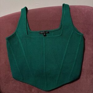 Green Women's Tank Top